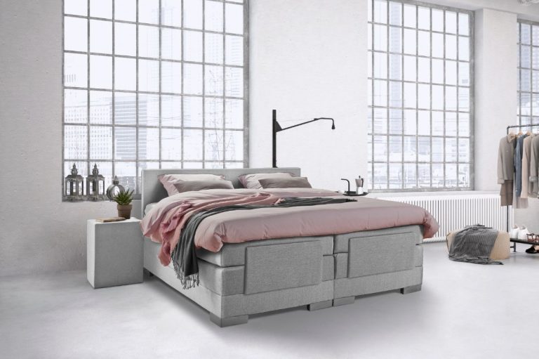 Beddenleeuw Hocker Grijs